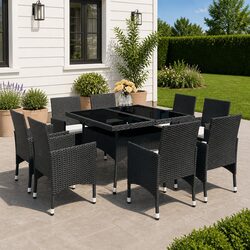 Elevate Your Outdoor Experience with This 9 Piece Dining Set