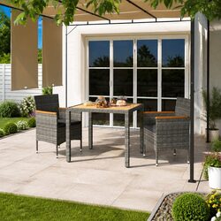 Enhance Your Outdoor Space with This 3 Piece Dining Set
