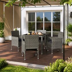 Enhance Your Outdoor Space with a 5-Piece Dining Set