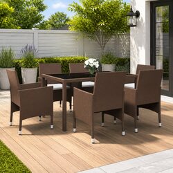 Upgrade Your Outdoor Space with 7 Piece Dining Set