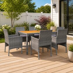 Elevate Your Outdoor Space with 7 Piece Dining Set