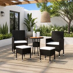 Elevate Your Outdoor Space with This 5 Piece Lounge Set