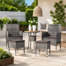 Elevate Your Outdoor Space with This 5 Piece Lounge Set