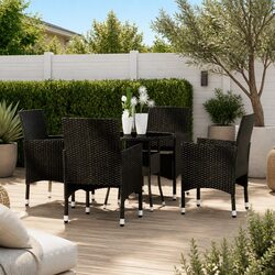 Elevate Your Outdoor Space with This 5-Piece Dining Set