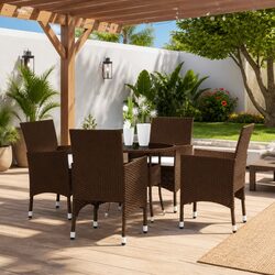 Upgrade Your Outdoor Space with a 5-Piece Dining Set