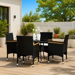 Transform Your Outdoor Space with a 5-Piece Dining Set