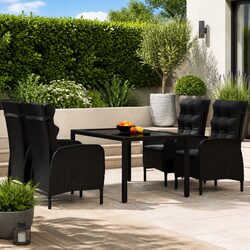Elegant 5 Piece Garden Dining Set for Outdoor Enjoyment