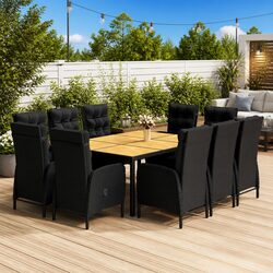 11-Piece Outdoor Dining Set for Ultimate Relaxation