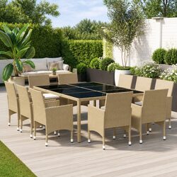 Transform Your Outdoor Space with 11-Piece Dining Set