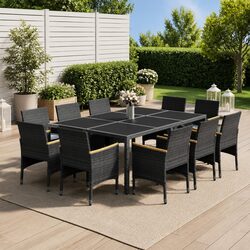 Elevate Your Outdoor Dining Experience with 11-Piece Set