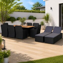 Elevate Your Outdoor Space with 11 Piece Dining Set