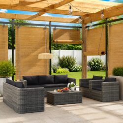 Enhance Your Outdoor Space with a 9-Piece Lounge Set