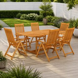 Transform Your Outdoor Space with This Garden Dining Set