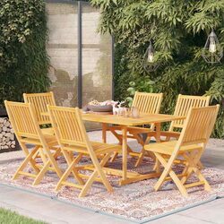 7 Piece Outdoor Dining Set for Stylish Gatherings