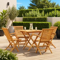 Enhance Your Outdoor Space with a 5-Piece Dining Set