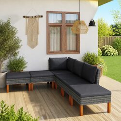 Enhance Your Outdoor Space with 6 Piece Lounge Set