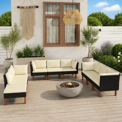 Elevate Your Outdoor Experience with a 9 Piece Lounge Set