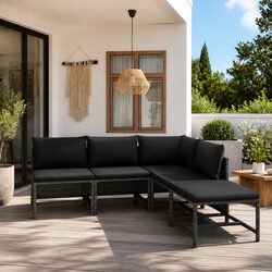 Transform Your Outdoor Space with a 5 Piece Lounge Set