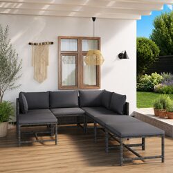 Transform Your Outdoor Space with This 7 Piece Lounge Set