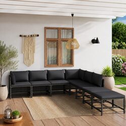 Transform Your Outdoor Space with This 8-Piece Lounge Set