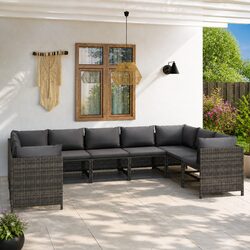 Enhance Your Outdoor Space with a 9 Piece Lounge Set