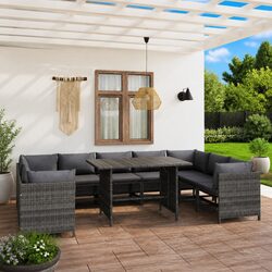 Enhance Your Outdoor Space with a 10 Piece Lounge Set