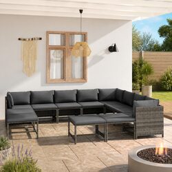 Elevate Your Outdoor Space with a 12-Piece Lounge Set
