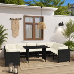 Elevate Your Outdoor Space with a 10 Piece Lounge Set