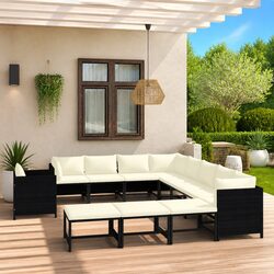 Transform Your Outdoor Space with 12-Piece Lounge Set