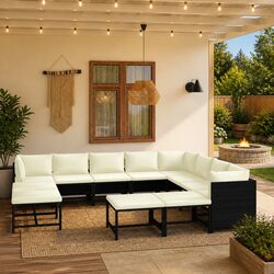 Enhance Your Outdoor Space with 12 Piece Lounge Set