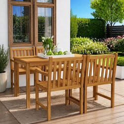 Garden Dining Set for a Stylish Outdoor Experience