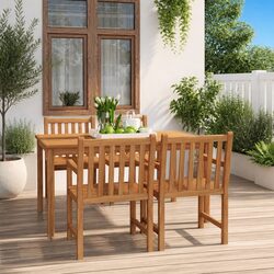 Elevate Your Outdoor Space with Our 5-Piece Dining Set