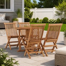 Elevate Your Outdoor Space with a 5 Piece Dining Set