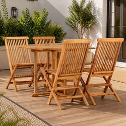 Enhance Your Outdoor Living with This 5 Piece Dining Set