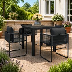 Elevate Your Outdoor Space with a 5 Piece Dining Set