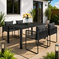 Enhance Your Outdoor Space with a 5-Piece Dining Set