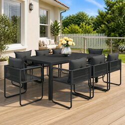 Elevate Your Outdoor Space with a 9-Piece Dining Set