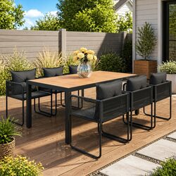 Enhance Your Patio with This 7-Piece Garden Dining Set