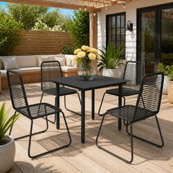 Enhance Your Outdoor Space with a 5 Piece Dining Set