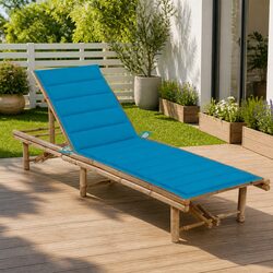 Bamboo Lounger for Relaxation and Sunbathing
