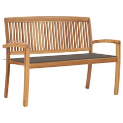 Stylish Outdoor Bench Crafted from Durable Teak Wood