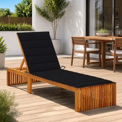 Enhance Your Outdoor Space with This Comfortable Lounger