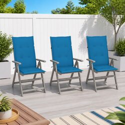 Enhance Your Garden with 3 Reclining Armchairs