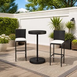 Elevate Your Outdoor Experience with a 3 Piece Garden Bar Set