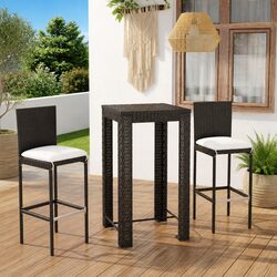Elevate Your Outdoor Space with This 3 Piece Bar Set