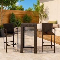 Enhance Your Outdoor Space with 3 Piece Bar Set