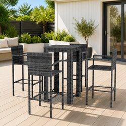 Elevate Your Outdoor Space with this 5 Piece Bar Set