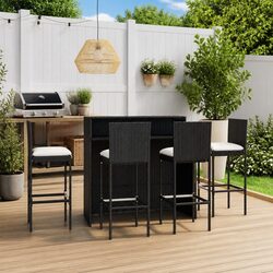 Enhance Your Outdoor Living with This 5-Piece Bar Set