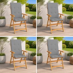 Enhance Your Outdoor Space with Teak Wood Chairs Set of 4