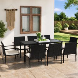 Elevate Your Outdoor Living with This 9 Piece Dining Set